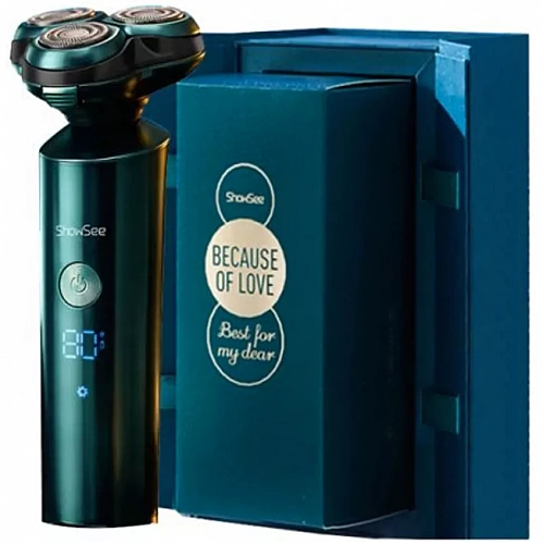 Электробритва Xiaomi ShowSee Electric Shaver Green (F305-G) (Подарочная)
