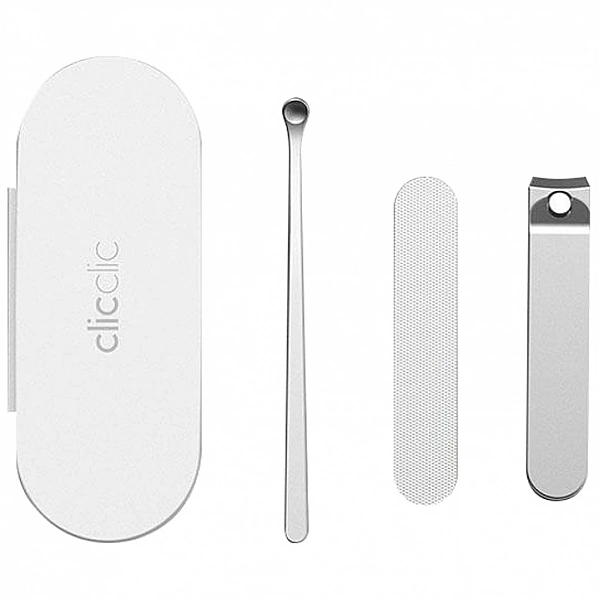 Маникюрный набор Xiaomi Clicclic 3 in 1 Nail Clippers Set (QWZJD001)