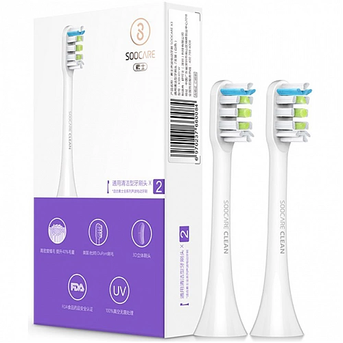 Сменная насадка для зубной щетки xiaomi Soocare V1,X3,X3U,X5,X1 (White)