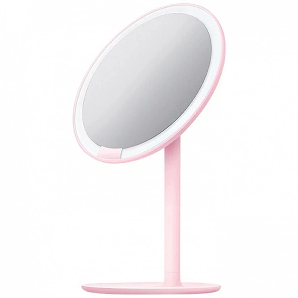 Зеркало для макияжа Xiaomi Amiro Lux High Color (AML004P) Pink
