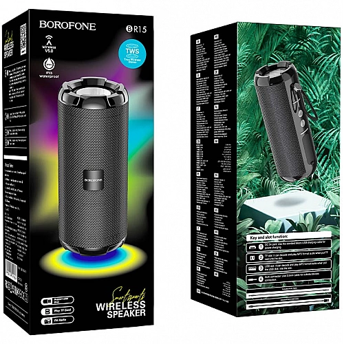 Колонка Bluetooth Borofone BR15 Черный
