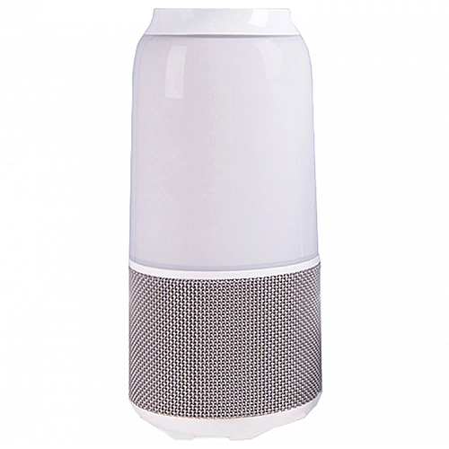 Портативная Bluetooth колонка Velev V03 Colorful Lighting Sound с подсветкой White