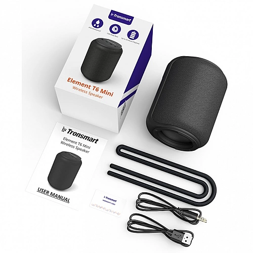 Портативная Bluetooth колонка Tronsmart Element T6 Mini 15W black