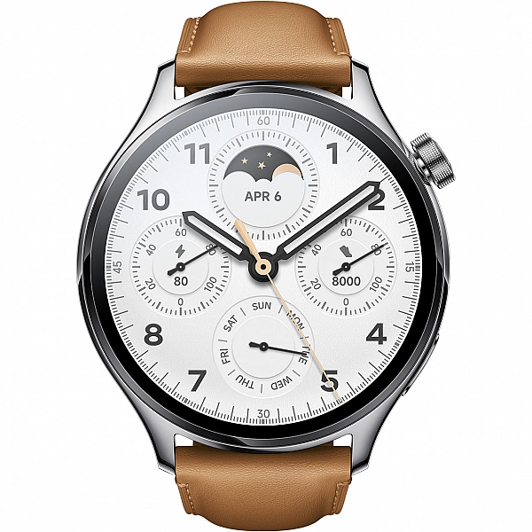 Умные часы Xiaomi Watch S1 Pro Leather Brown
