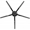Боковая щетка для пылесоса Roborock S5,S6,S7,E4,E5,Q7 силик. Black (1шт)