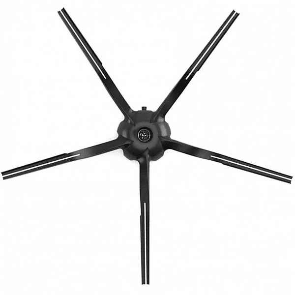 Боковая щетка для пылесоса  Roborock S5,S6,S7,E4,E5,Q7 силик. Black (1шт)