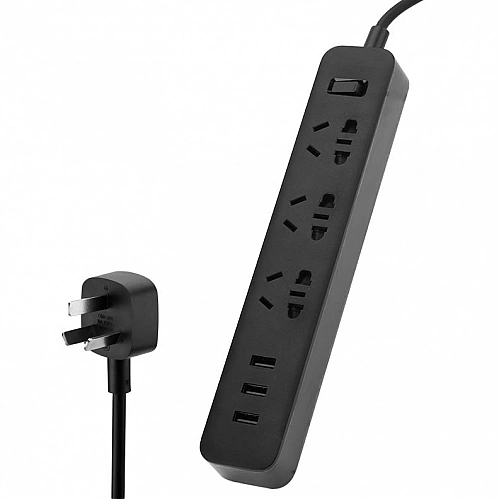 Сетевой фильтр Xiaomi Mi Power Strip (XMCXB01QM) Black