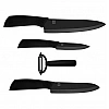 Набор ножей Xiaomi Huo Hou Nano Ceramic Knife 4 шт. (HU0010) Black