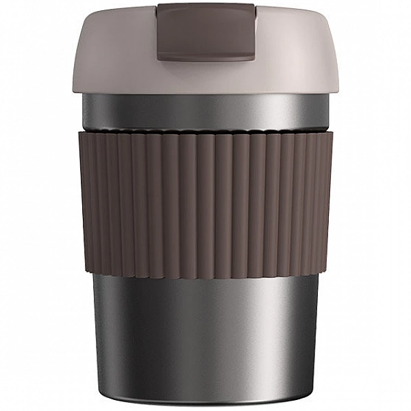 Термокружка Xiaomi KKF Rainbow Vacuum bottle 360ml brown silver (S-U35C)