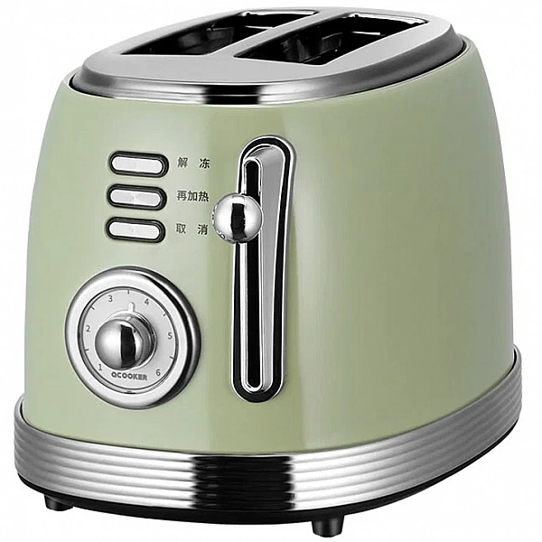 Тостер Xiaomi Qcooker Retro Toaster (CR-DSL01) зелёный