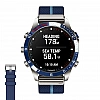 Умные часы Garmin MARQ Golfer Gen 2 (титановый/темно-зеленый, с темно-зеленым нейлоновым ремешком)