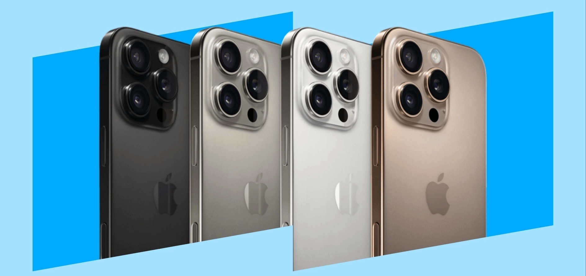 iPhone 16 Pro во всех цветах