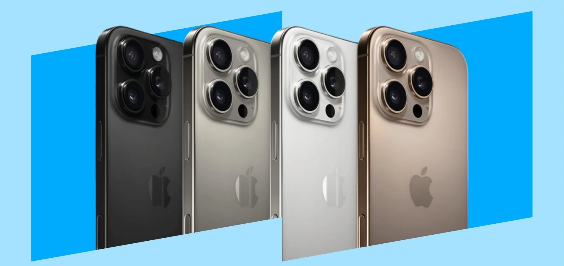 iPhone 16 Pro во всех цветах