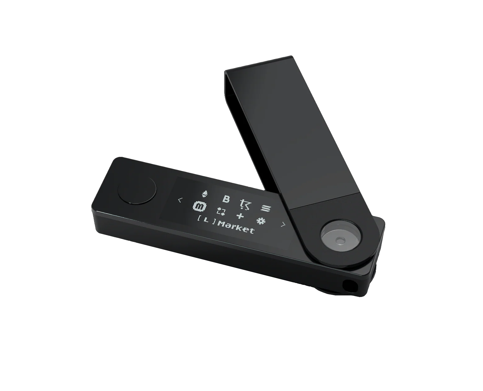 Аппаратный криптокошелек Ledger Nano X (черный)